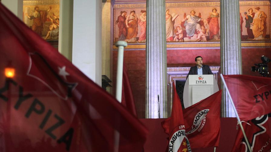 Радикалната левица СИРИЗА постигна триумфална победа в Гърция