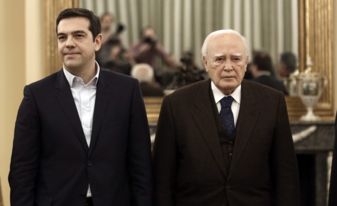 Алексис Ципрас положи клетва като премиер