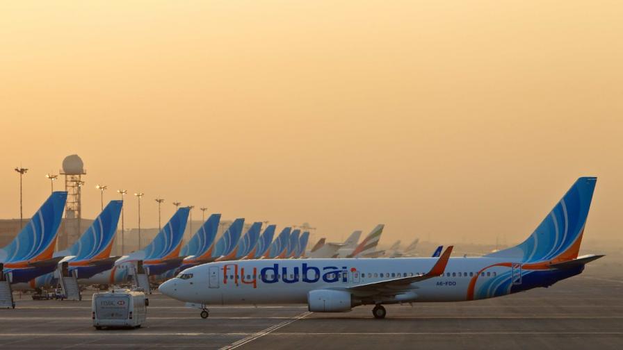 Дубайски самолет беше обстрелян на летището в Багдад