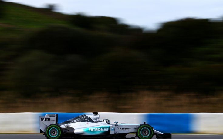 Нико Розберг с най-добро време на свободна тренировки на Херес