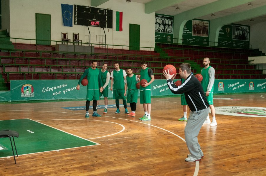 Вукойчич с първа тренировка начело на Балкан1