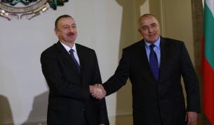 Премиерът Бойко Борисов и президентът на Азербайджан Илхам Алиев