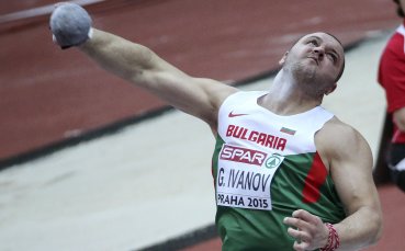 Георги Иванов завърши на шесто място в тласкането на гюле в Португалия