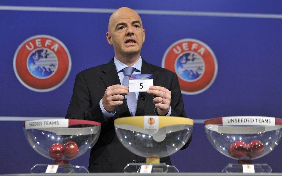 УЕФА разминава руснаци и украинци в Лига Европа