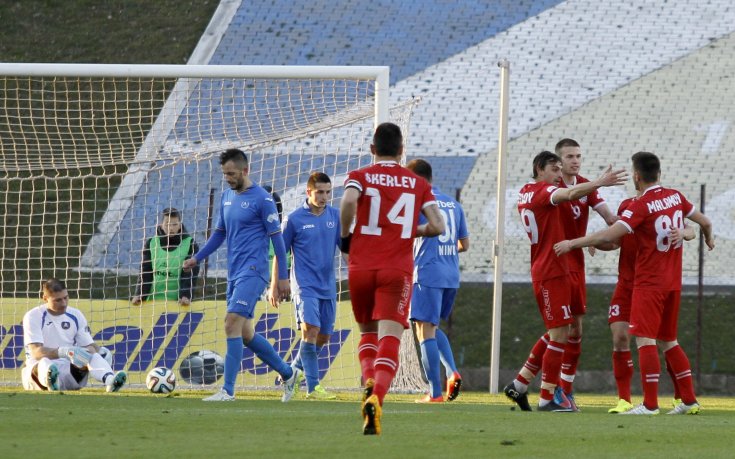 Левски губи с 0:1 от Хасково след първото полувреме