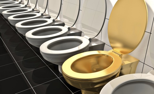 Тоалетната може да се окаже златна мина