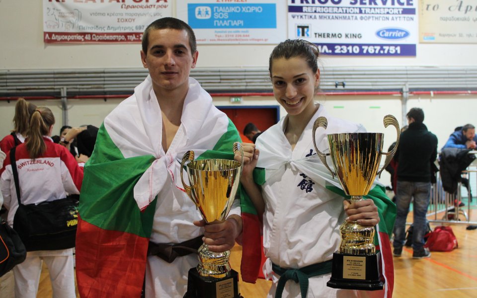 България с 1 златен и 3 бронзови медала от световното по карате киокушин