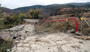 Свлачището в квартал Горни Воден на Асеновград