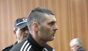 Драгомир Драгомиров по време на заседанието на съда