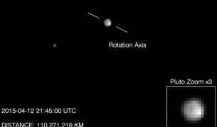 "Нови хоризонти" изпрати серия снимки от Плутон