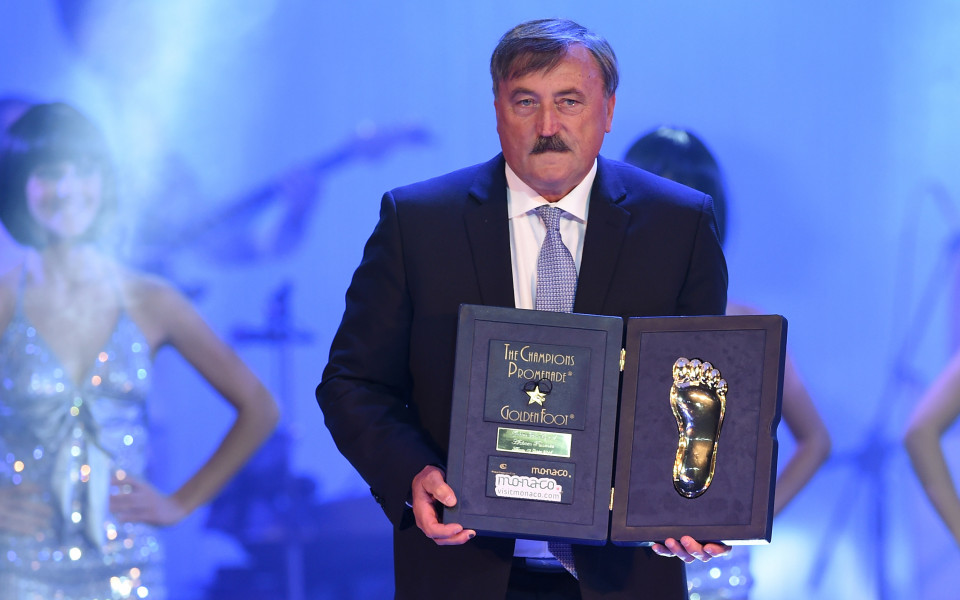 Футболната легенда Антонин Паненка и съпругата му са били на