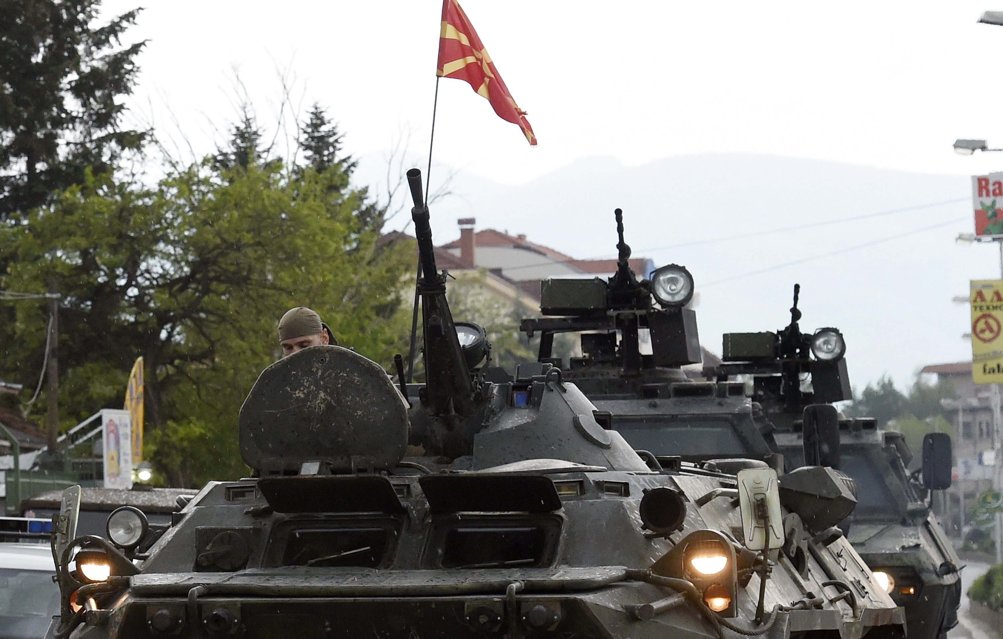 Македонският град Куманово е под полицейска обсада