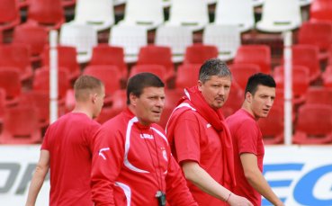 СНИМКИ от тренировката на ЦСКА преди гостуването на Ботев