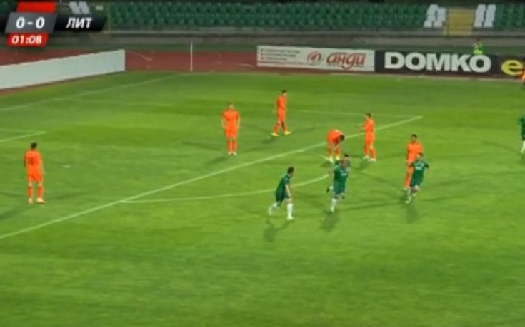 ВИДЕО: Берое - Литекс 1:1 /първо полувреме/