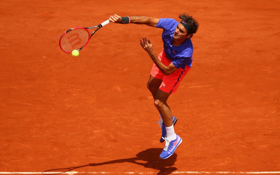 Федерер изхруска Монфис в доиграването и оформи швейцарския четвъртфинал