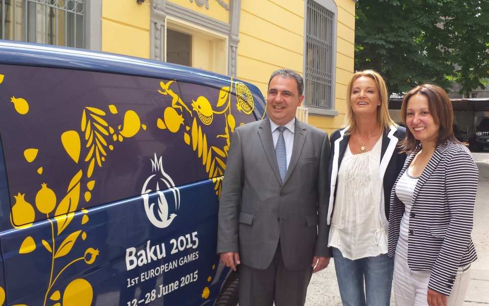 Ванът на Баку'2015 мина през България