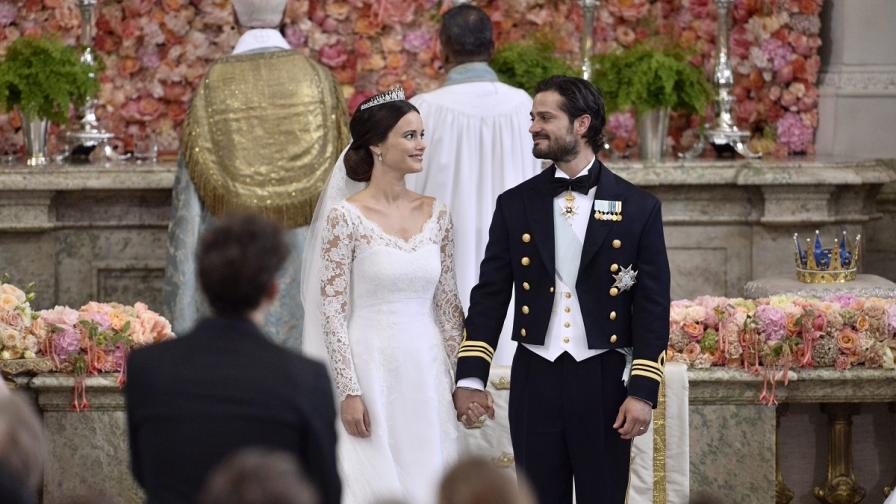 Принц Карл Филип се ожени за бившия модел София
