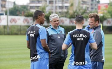 СНИМКИ: Махмудов и Де Ноойер с първа тренировка за Левски