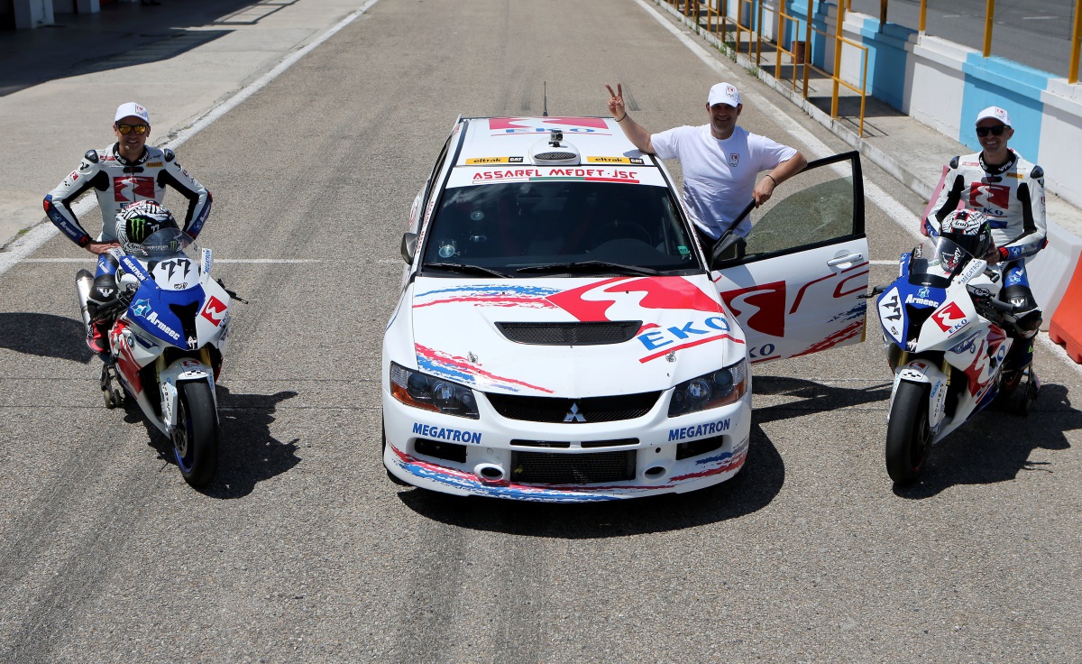 Мартин Чой и Илия Царски станаха учители по безопасно шофиране в EKO Racing School