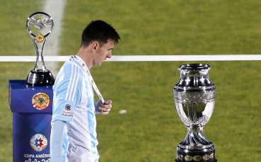 Меси отказал наградата за №1 на Копа Америка
