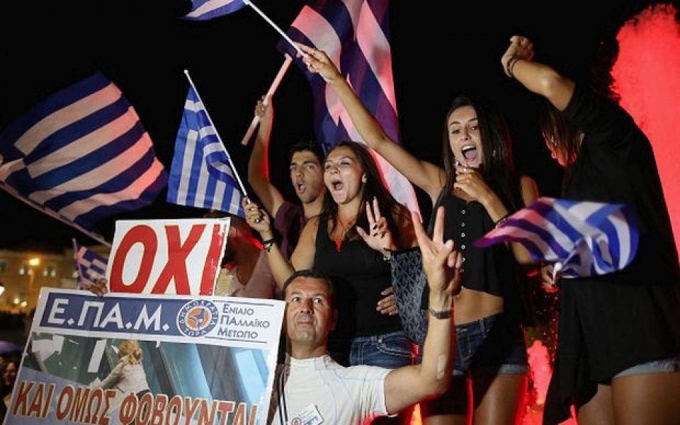 Окончателно: Над 61% от гърците казаха „Не