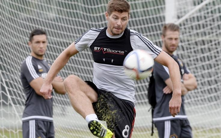 ВИДЕО: Джерард с първа тренировка в Галакси