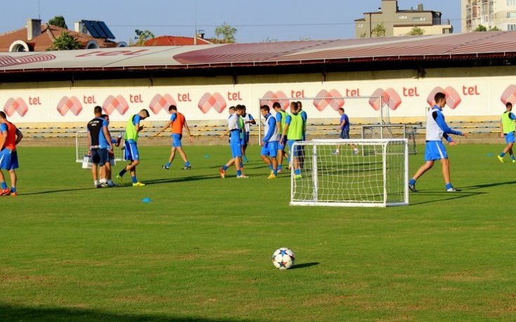 Тренировката на Левски