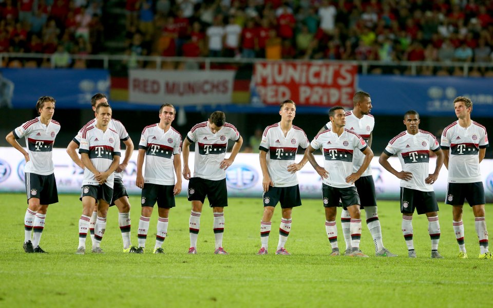 Байерн падна с дузпи от китайския шампион