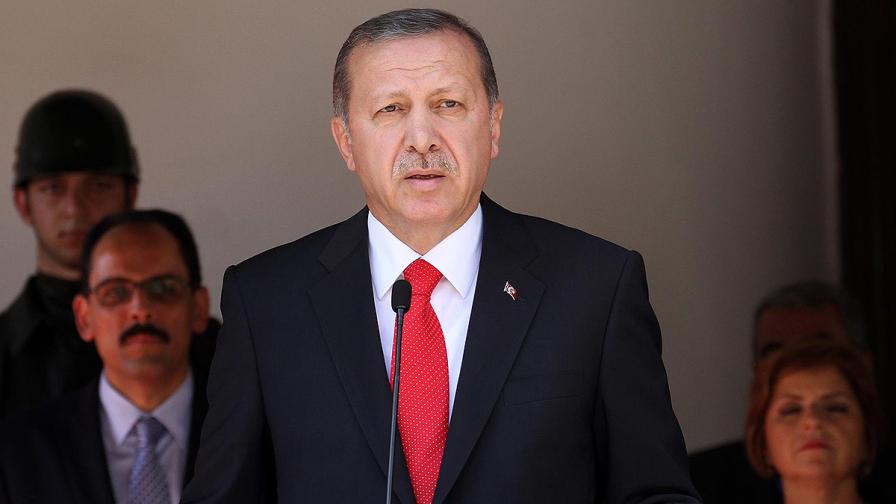 Ердоган: Да се зачита правото на Турция да се защитава