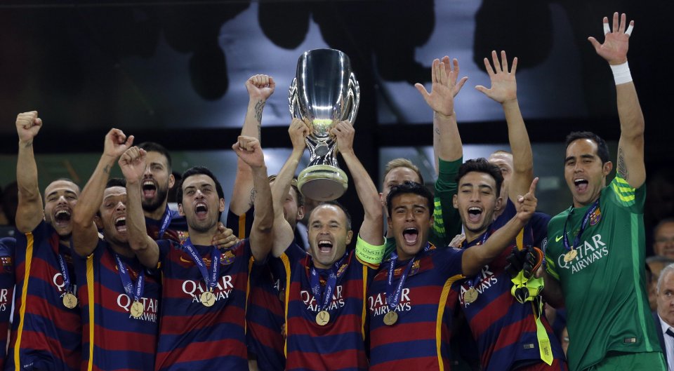 Барселона триумфира със Суперкупата на Европа1