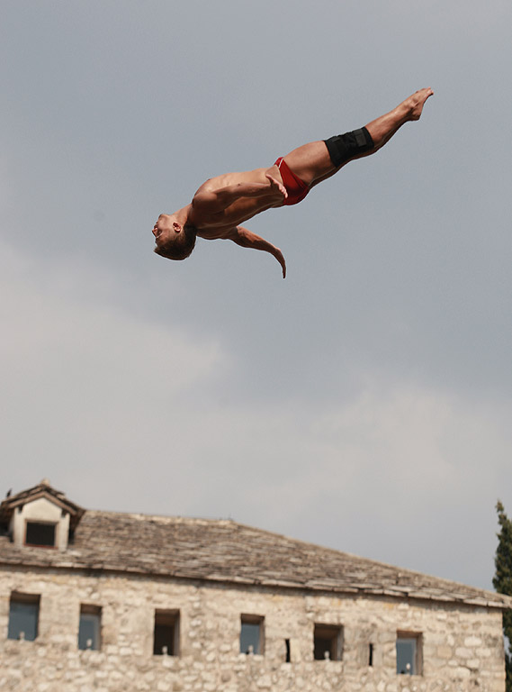 Ден първи от Red Bull Cliff Diving World Series в Мостар /Босна и Херцеговина