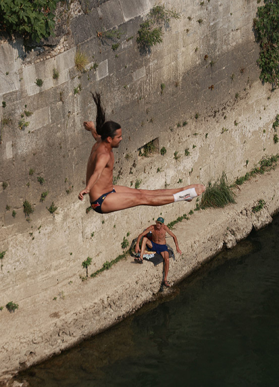 Ден първи от Red Bull Cliff Diving World Series в Мостар /Босна и Херцеговина