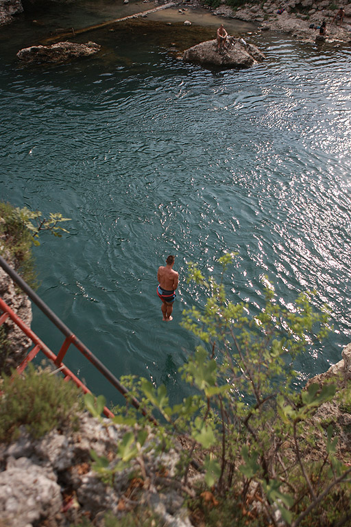 Ден първи от Red Bull Cliff Diving World Series в Мостар /Босна и Херцеговина