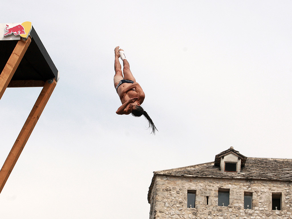 Ден втори от Red Bull Cliff Diving World Series в Мостар /Босна и Херцеговина