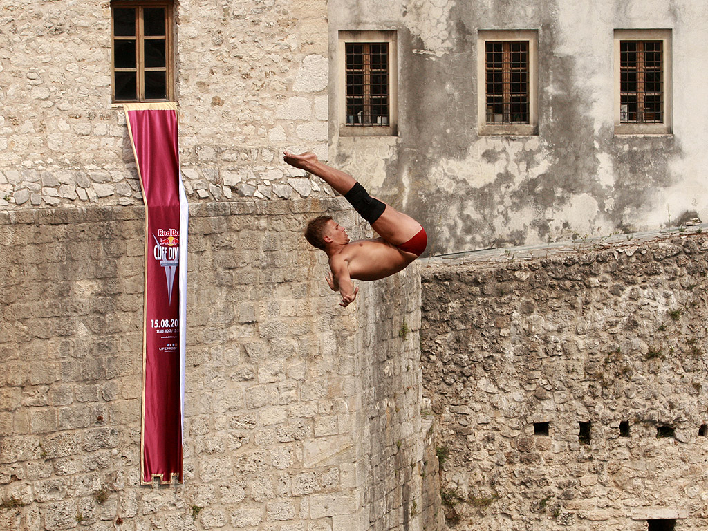 Ден втори от Red Bull Cliff Diving World Series в Мостар /Босна и Херцеговина