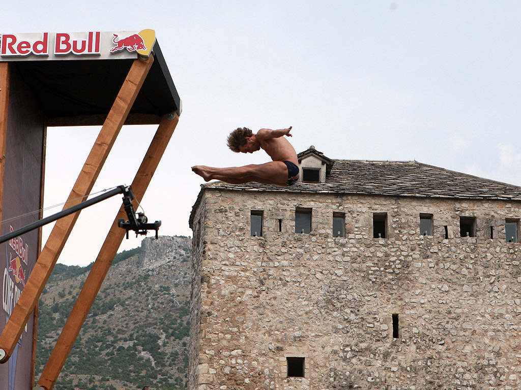 Ден втори от Red Bull Cliff Diving World Series в Мостар /Босна и Херцеговина