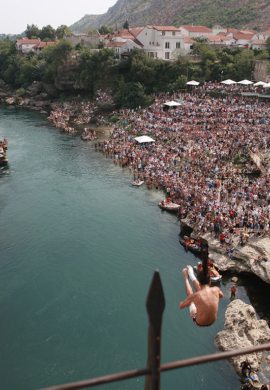 Ден втори от Red Bull Cliff Diving World Series в Мостар /Босна и Херцеговина