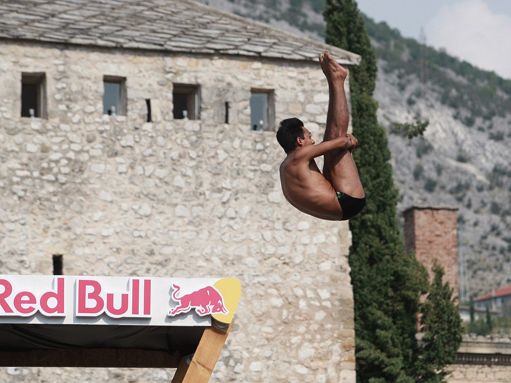 Ден втори от Red Bull Cliff Diving World Series в Мостар /Босна и Херцеговина