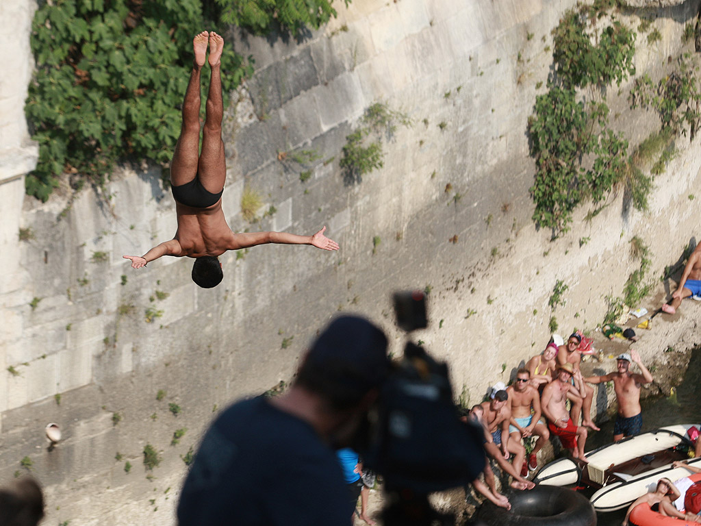 Ден втори от Red Bull Cliff Diving World Series в Мостар /Босна и Херцеговина