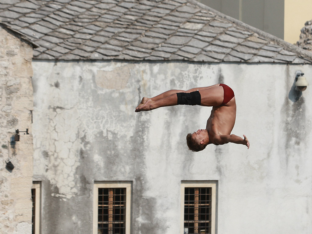 Ден втори от Red Bull Cliff Diving World Series в Мостар /Босна и Херцеговина