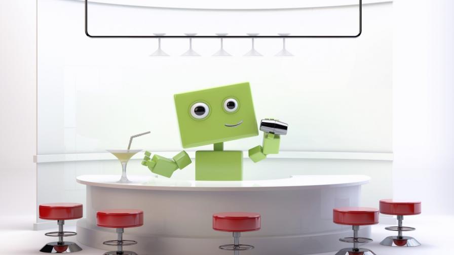 Барман и сервитьори роботи – по-добри от хора