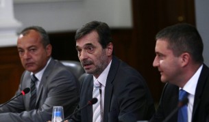 Председателят на КТ "Подкрепа" Димитър Манолов