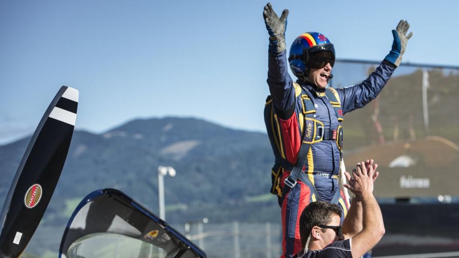Мат Хал спечели въздушното състезание в Австрия