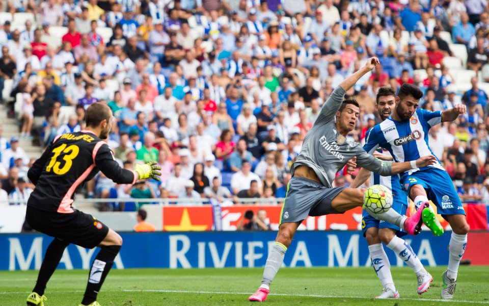 Реал преби Еспаньол в мача на рекордите за Роналдо