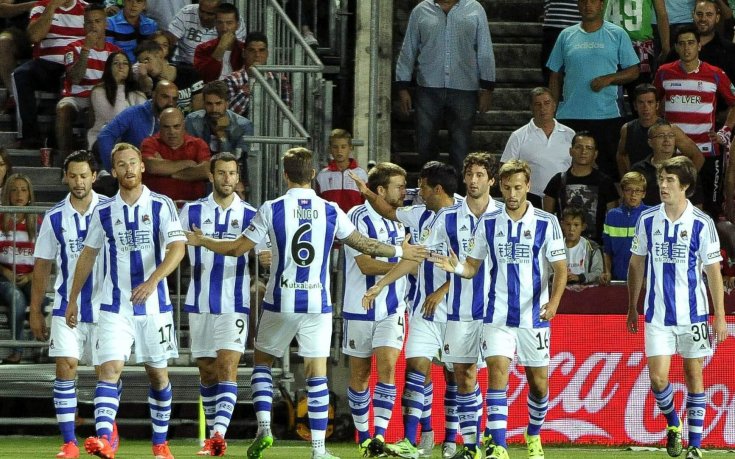 Сосиедад пречупи Севиля през второто полувреме