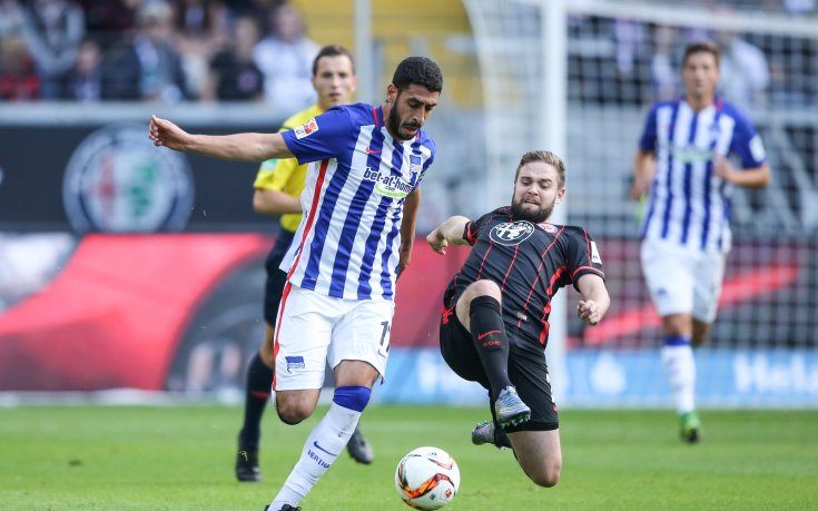 Айнтрахт изпусна Херта, боево реми във Франкфурт