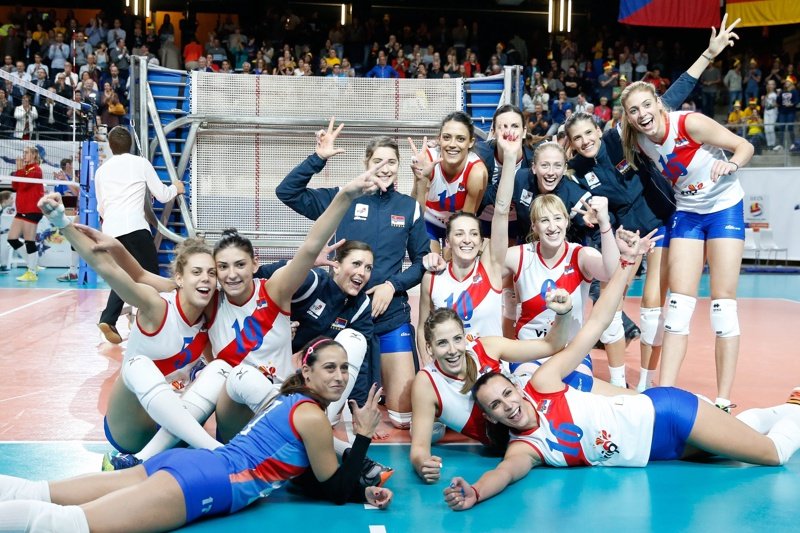 Сърбия Белгия волейбол жени1