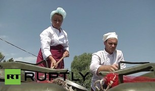 Руската база в Сирия отвътре (видео)