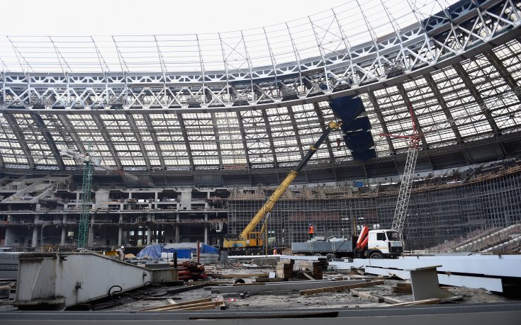 ВИДЕО: Пожар на “Лужники“