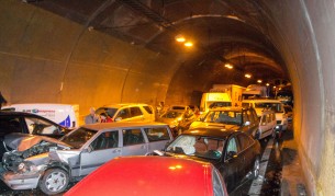 В част от тунел „Витиня” не е имало осветление